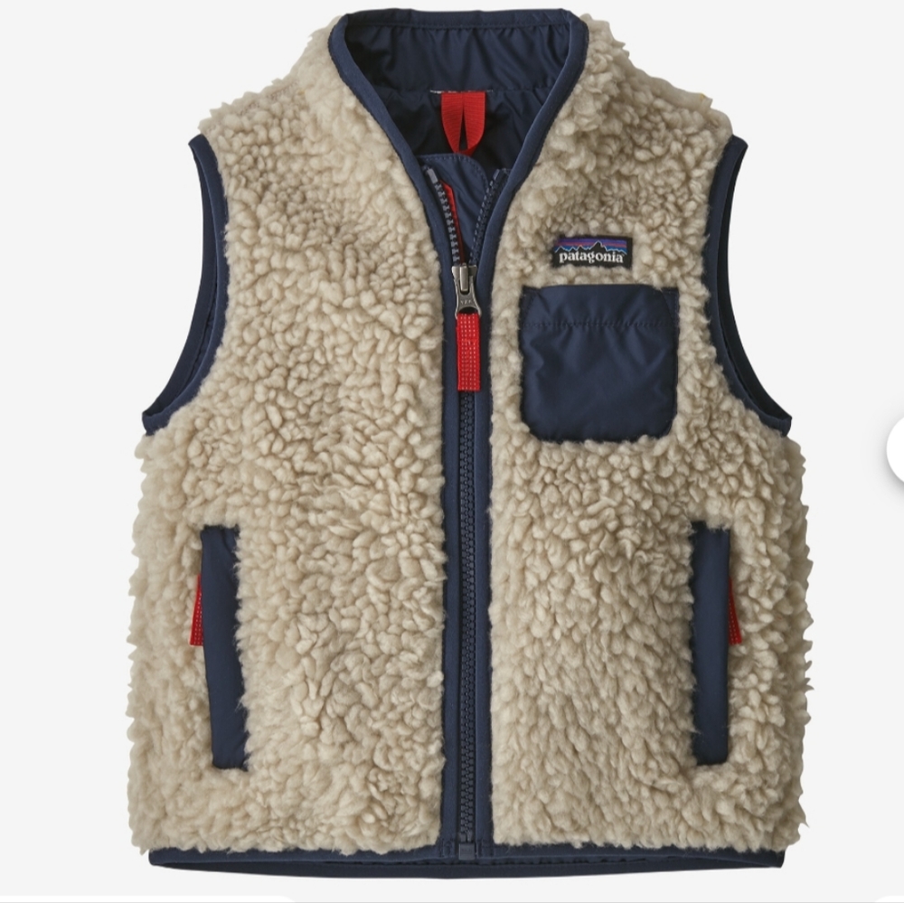 Patagonia Retro X kids fleece vest